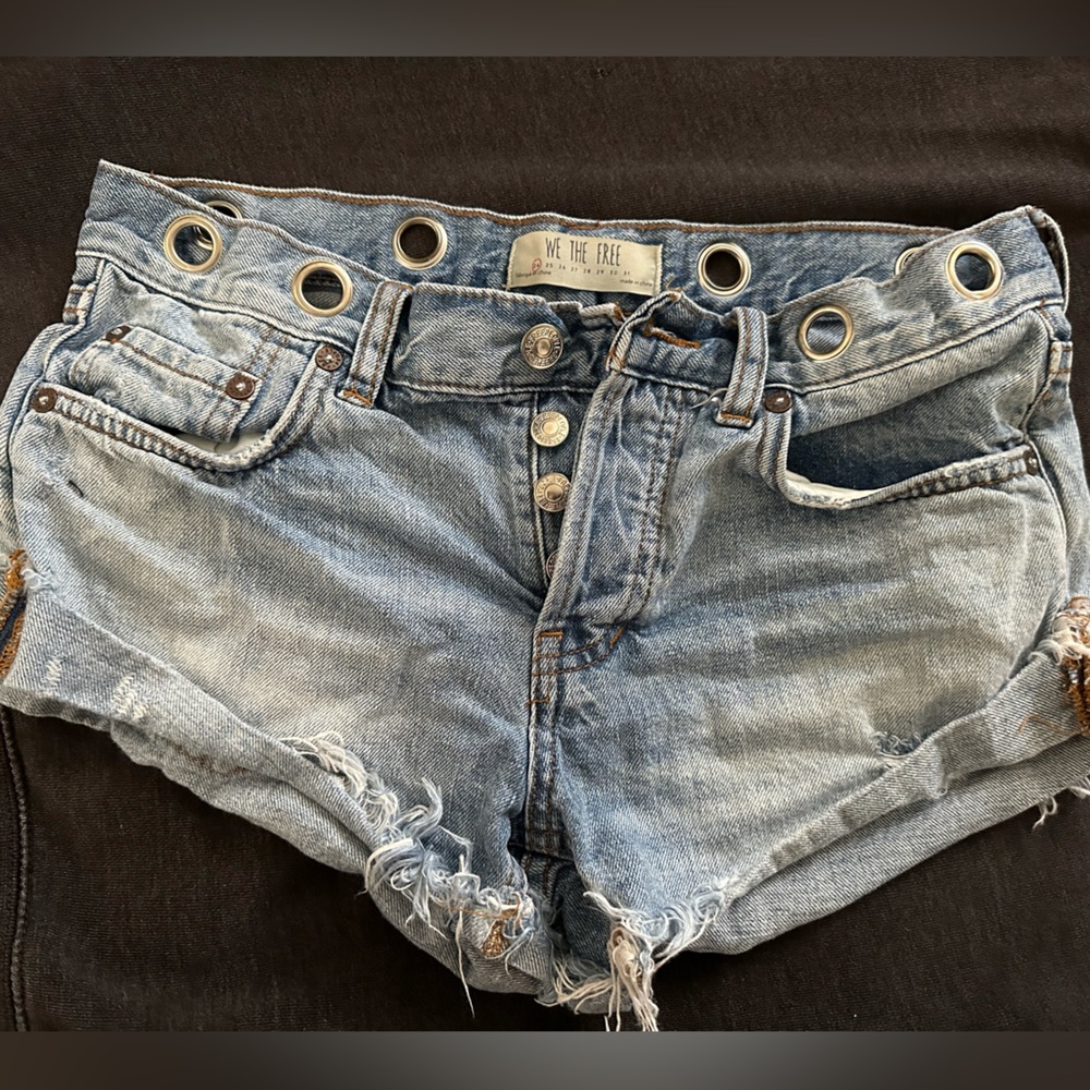 Free People low rise shorts